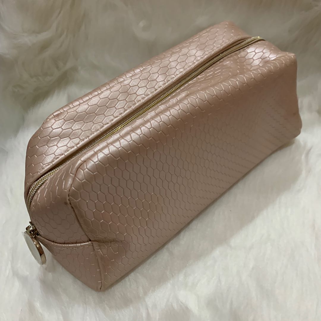 rose gold pouch