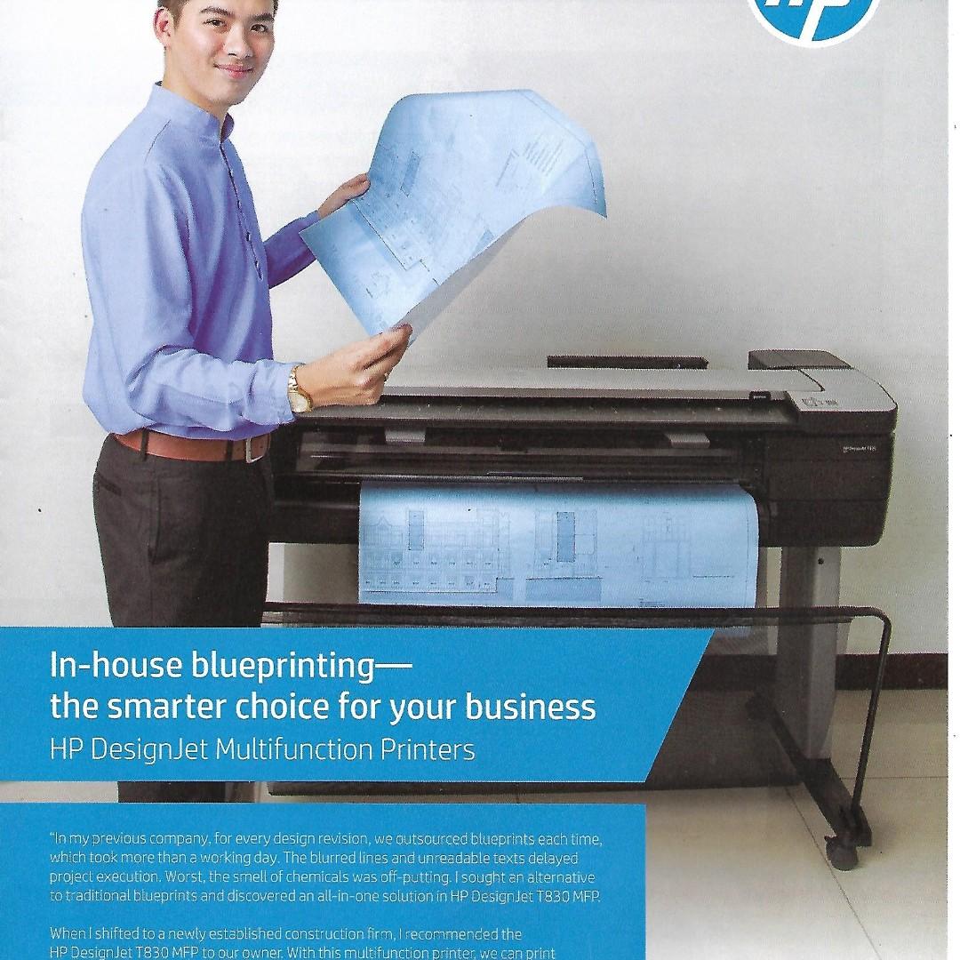 hp blueprint printer