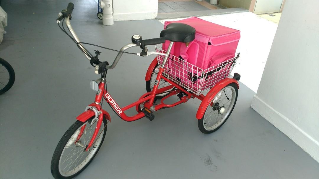 Cargo Tricycle 5 speed (with optional foodpanda cooler box), Sports