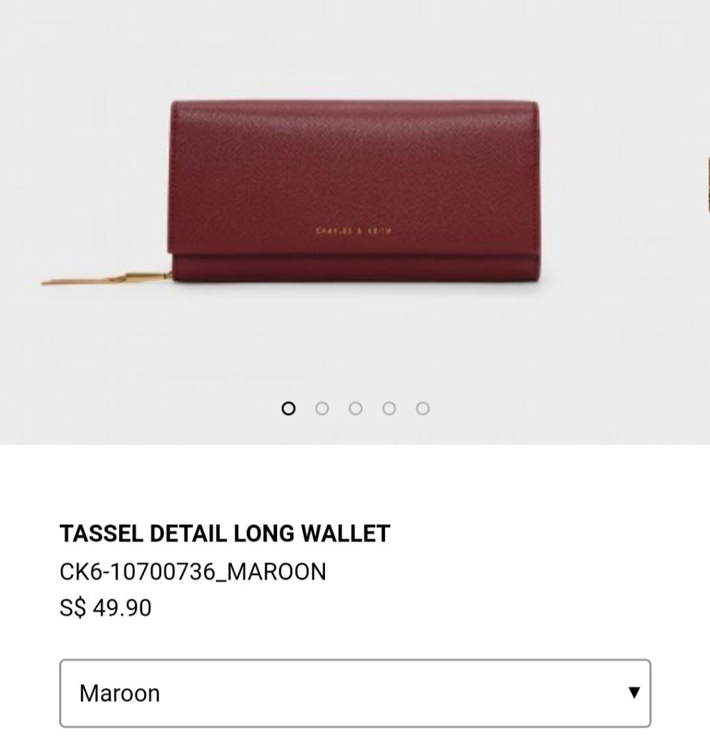 charles and keith wallet bag