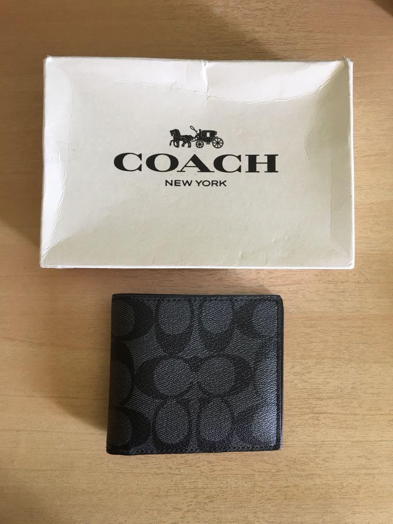 coach wallet box