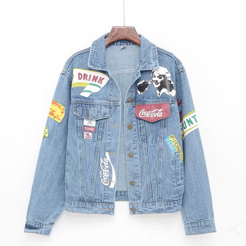 Coca cola outlet jean jacket