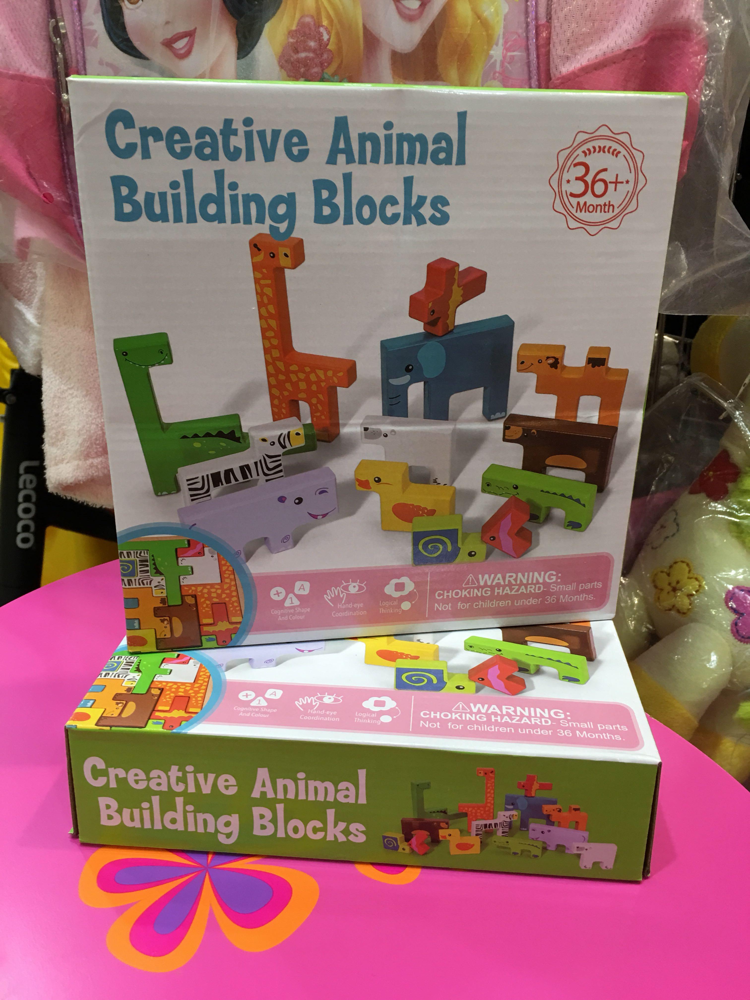 Creative animals building blocks Hobbies Toys Toys Games on Carousell