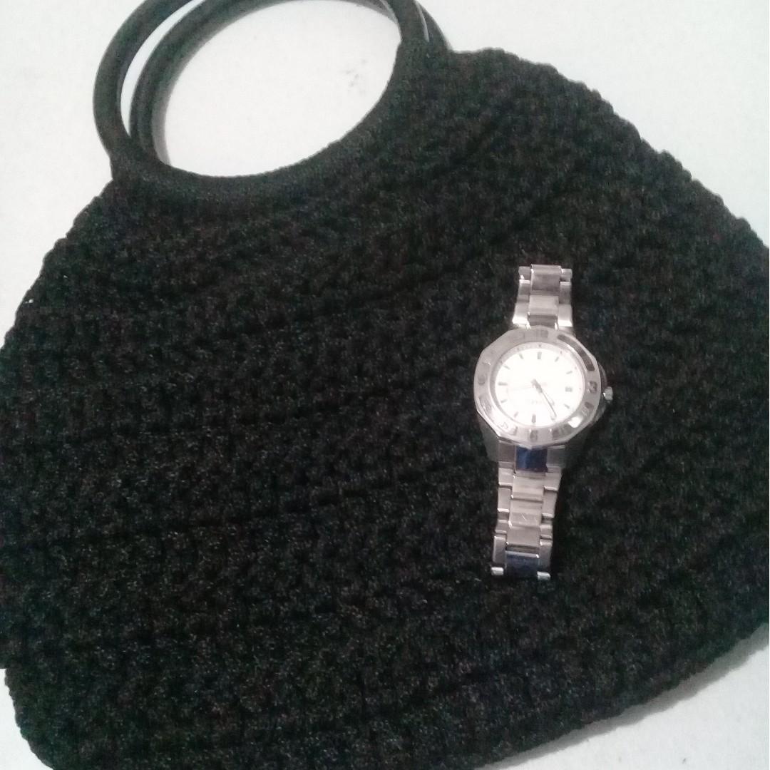 crochet savvy handbag