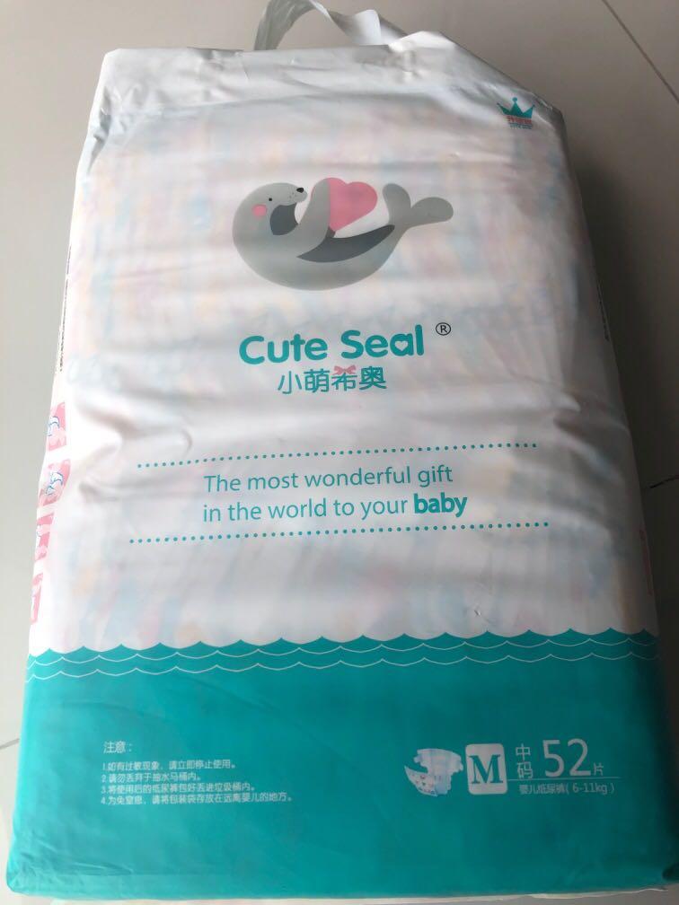 cute seal diapers