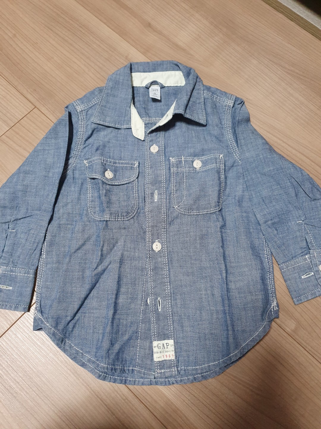 baby gap denim shirt