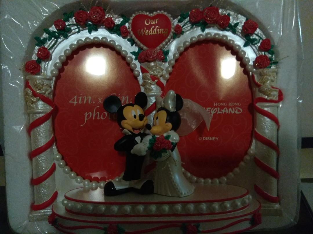 Disney Wedding Photo Frame Everything Else On Carousell