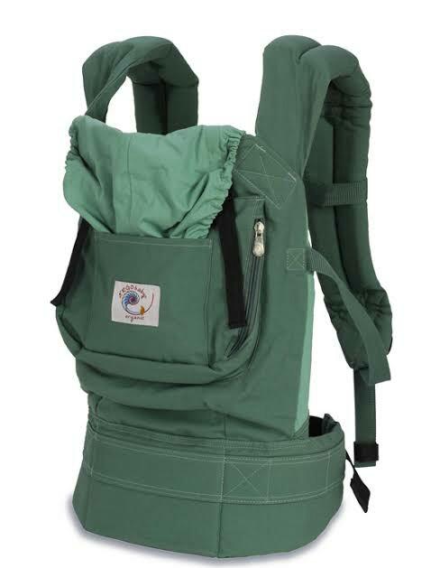 Ergo organic baby carrier green clearance