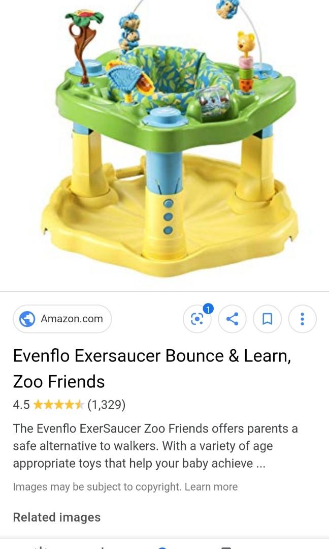 Exersaucer store zoo friends