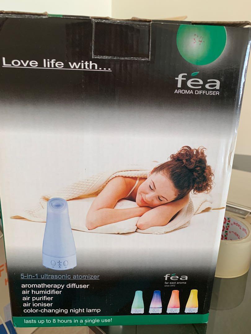 FEA aroma diffuser (Category: Home Fragrance) located in Singapore. Submitted by brilliantc (Listing ID 242230822, Image 1). Description: Brand new FEA aroma diffuser. Warranty has expired Location to be discussed .