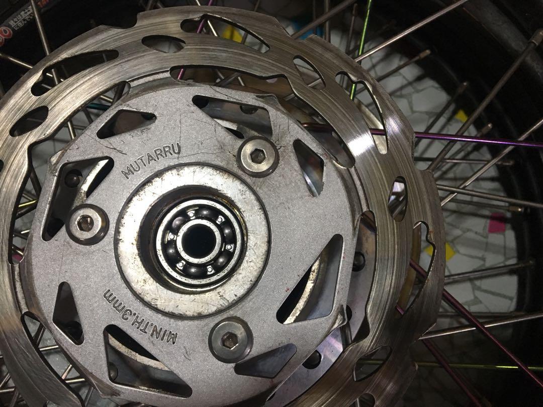 For Sale Rim Set For Raider 150 Yamakoto Front And Rear Hub Bushido Rim Motorbikes Motorbike Parts Accessories Other Motorcycles Parts And Accessories On Carousell