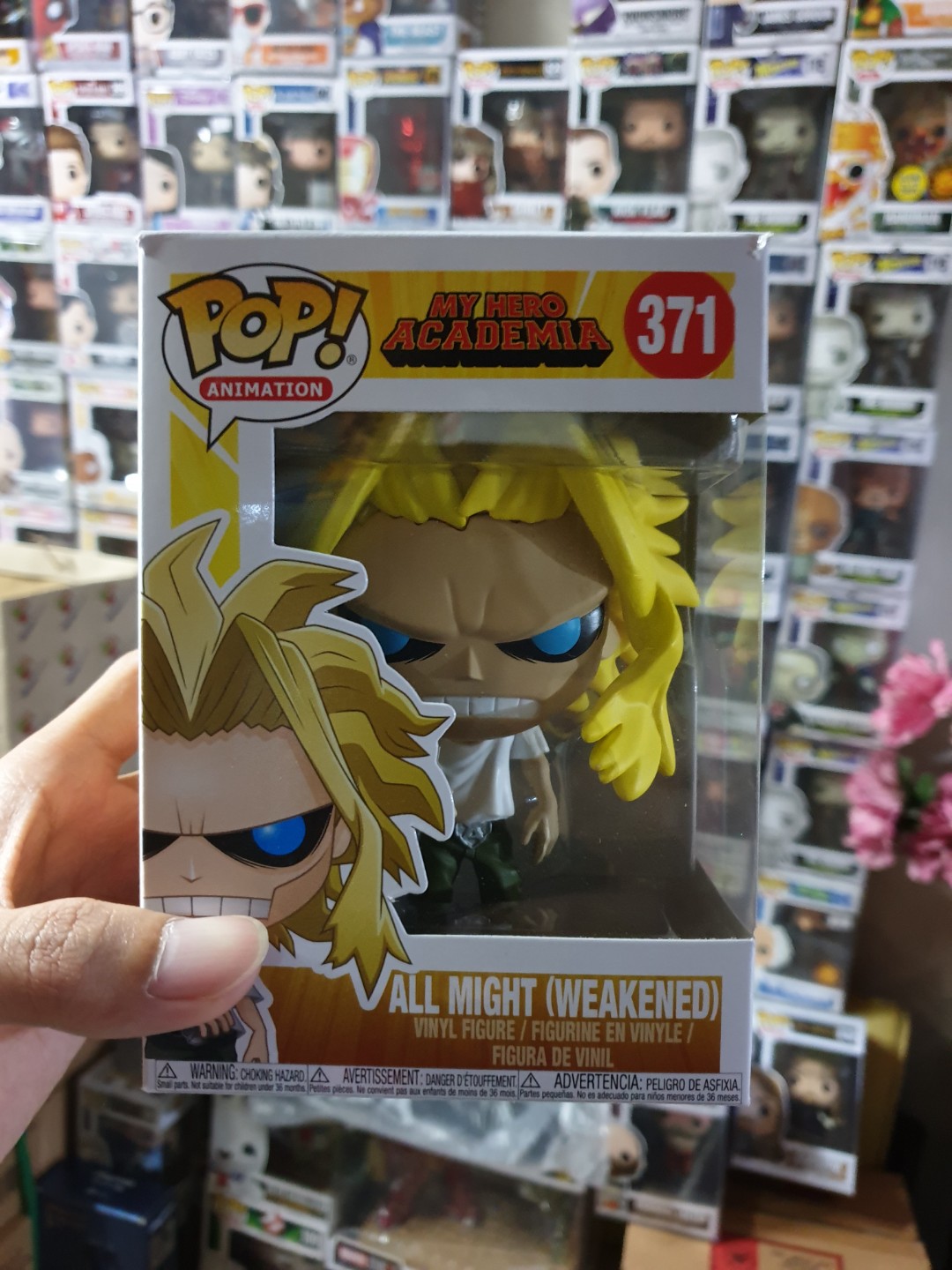 Funko Pop Mha My Hero Academia All Might Weakened Toys Games