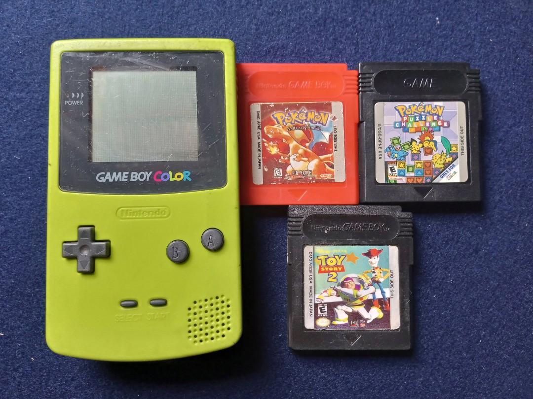 Gameboy Color Green Game Boy Video Gaming Video Game Consoles On