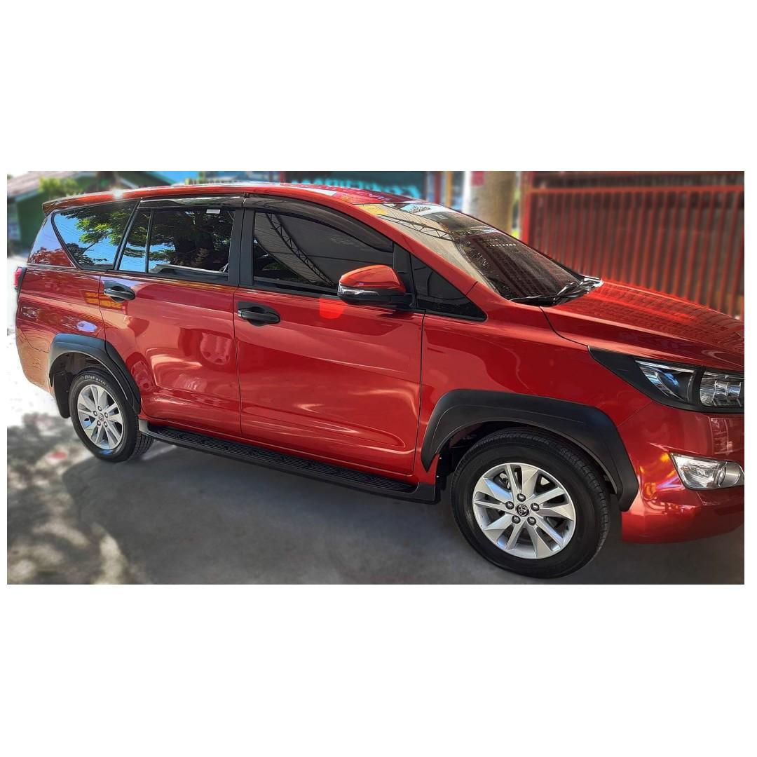Gt Fender Flare Injection Type For Toyota Innova 2016 To 2019 Car