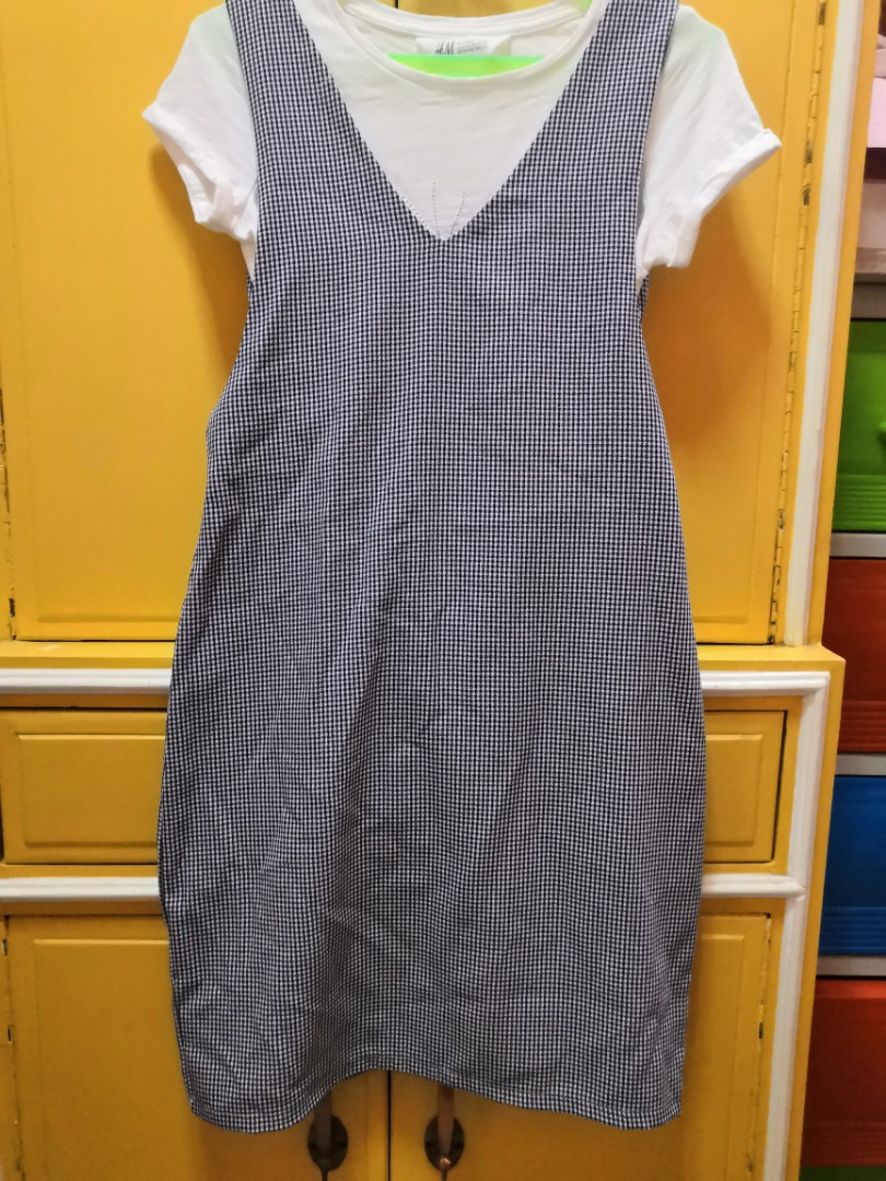 GTW Checkered Dress, Women's Fashion, Dresses & Sets, Dresses on Carousell
