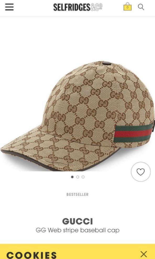 gucci hat selfridges