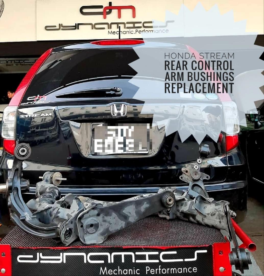 Honda Stream/Crossroad/Odyssey RB3: Rear Control Arm bushings ...