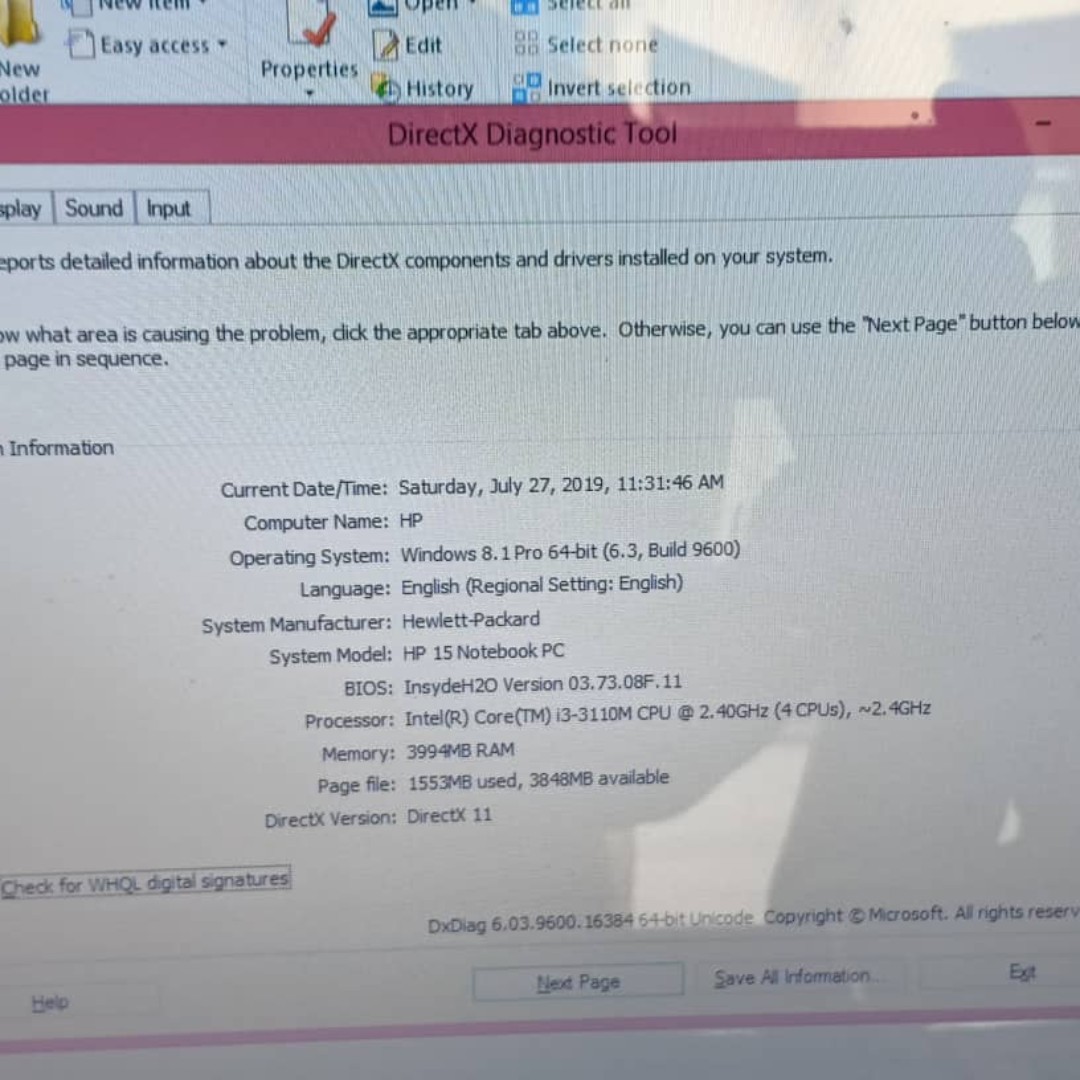 Hp I3 Laptop Electronics Computers Laptops On Carousell