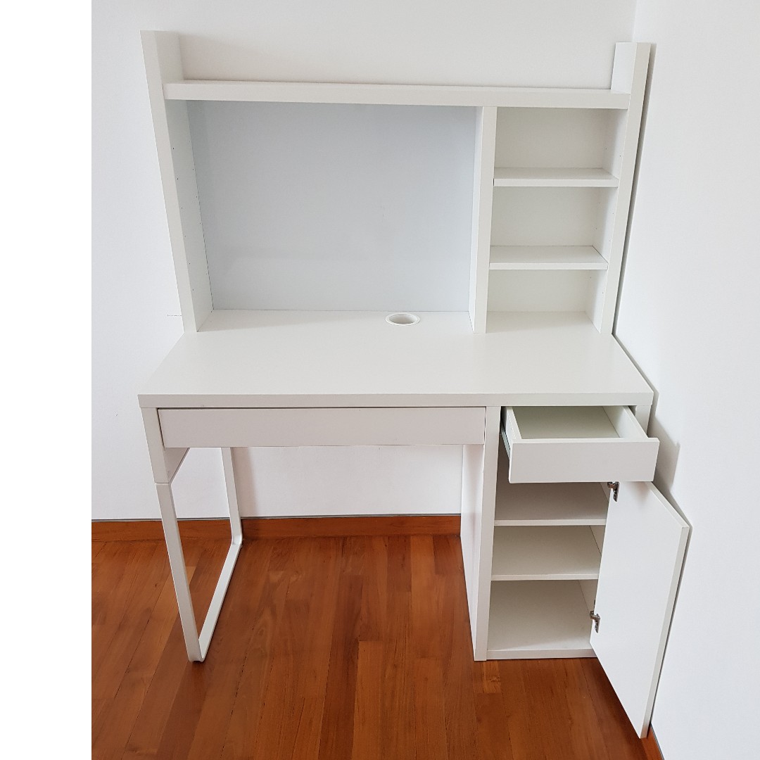 Ikea micke desk shelf clearance
