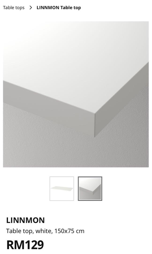 IKEA Table Top + Legs, Furniture & Home Living, Furniture, Tables