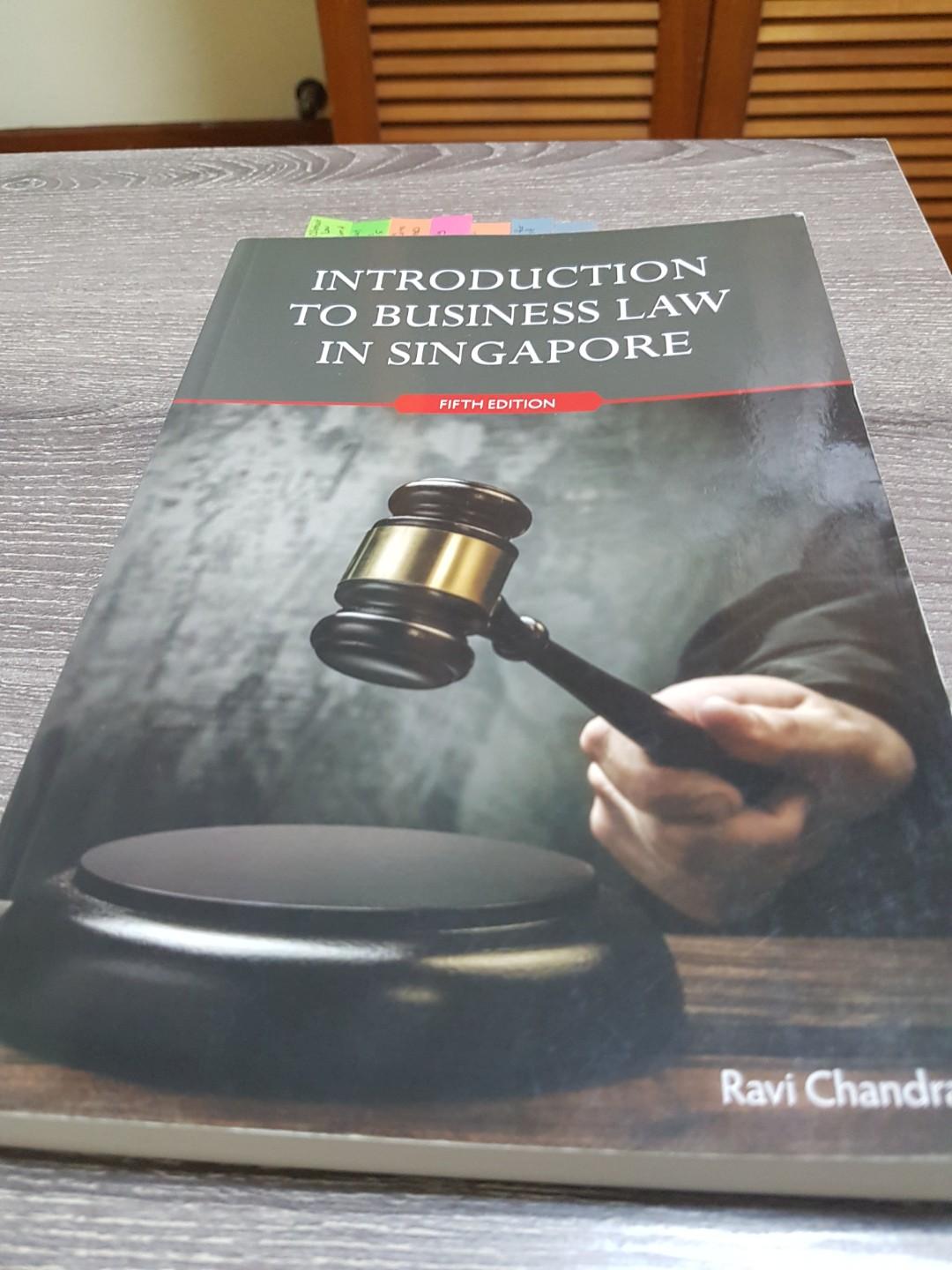 Introduction to Business Law textbook for NUS/SMU students, Hobbies