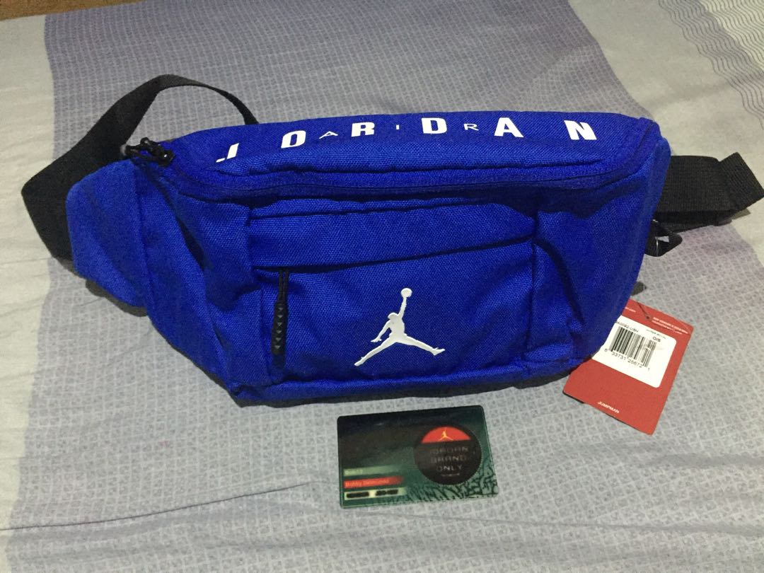 blue jordan fanny pack