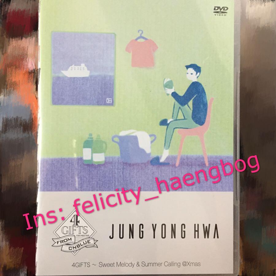 Jung Yong Hwa 鄭容和4GIFTS ～Sweet Melody u0026 Summer Calling @Xmas DVD 通常盤