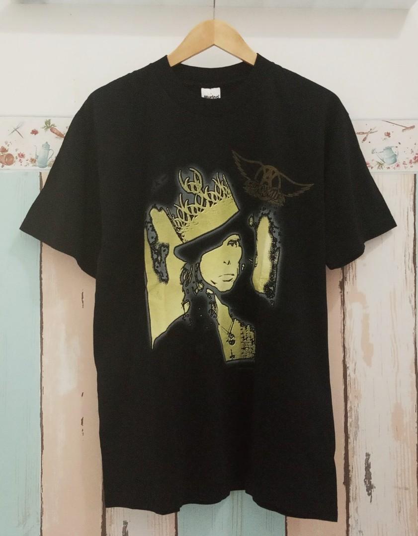 Kaos Vintage 90's Aerosmith - Nine 