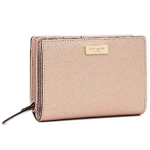 Kate Spade Newbury Lane Cara Wallet in Rose Gold