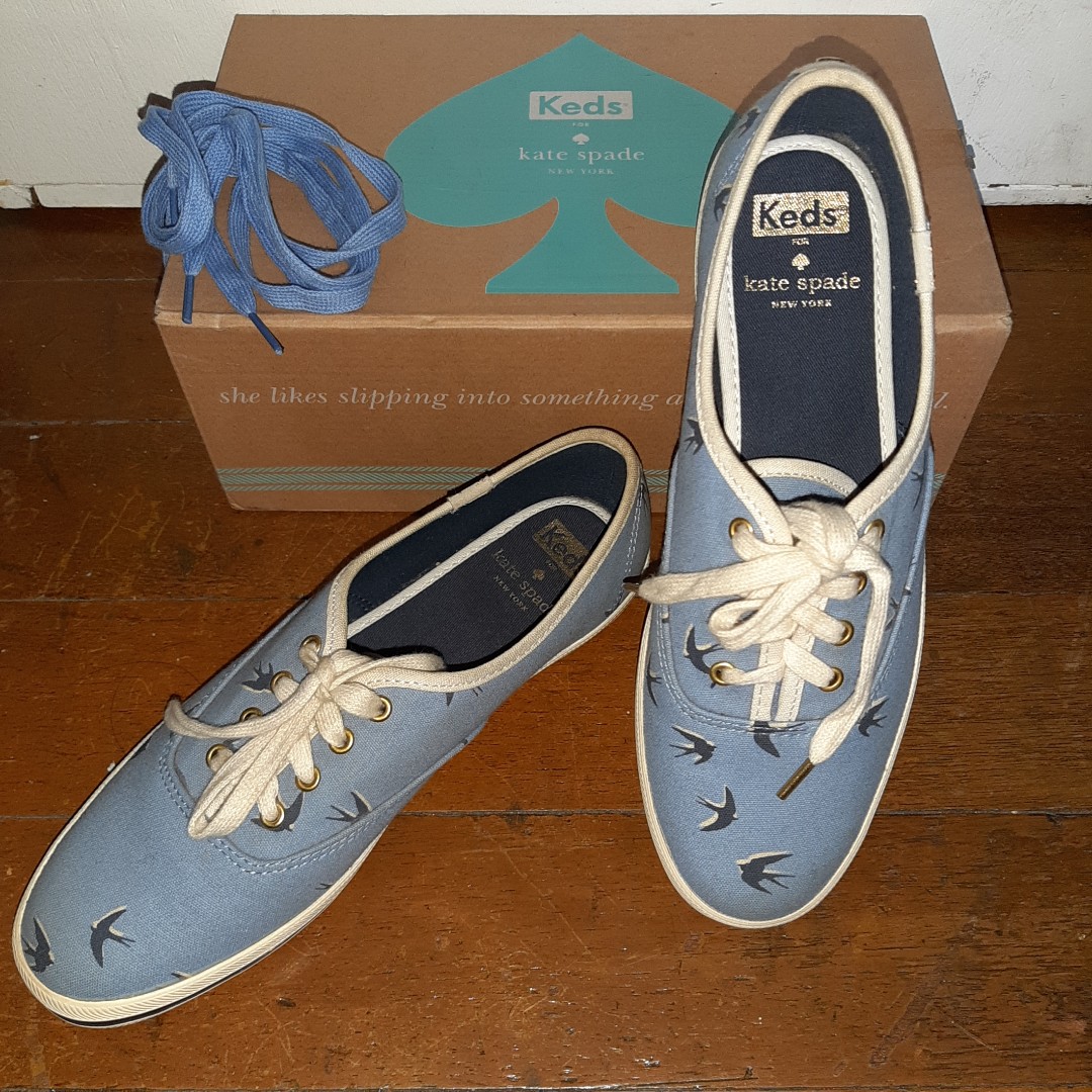 kate spade keds blue