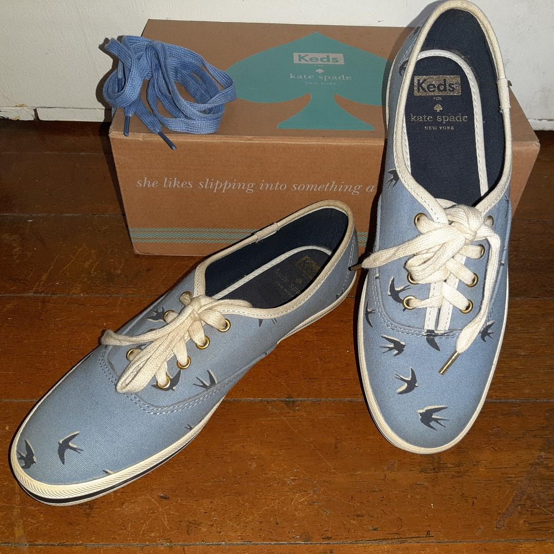Kate spade clearance blue keds
