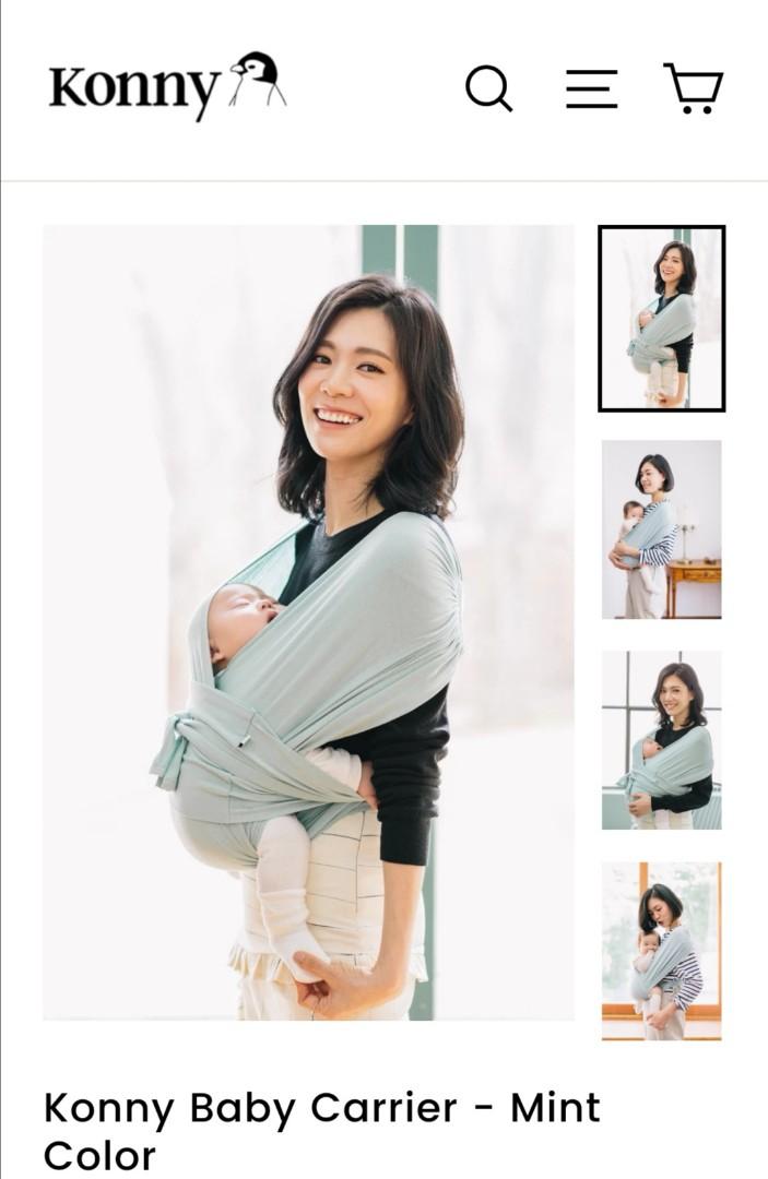 konny baby carrier size
