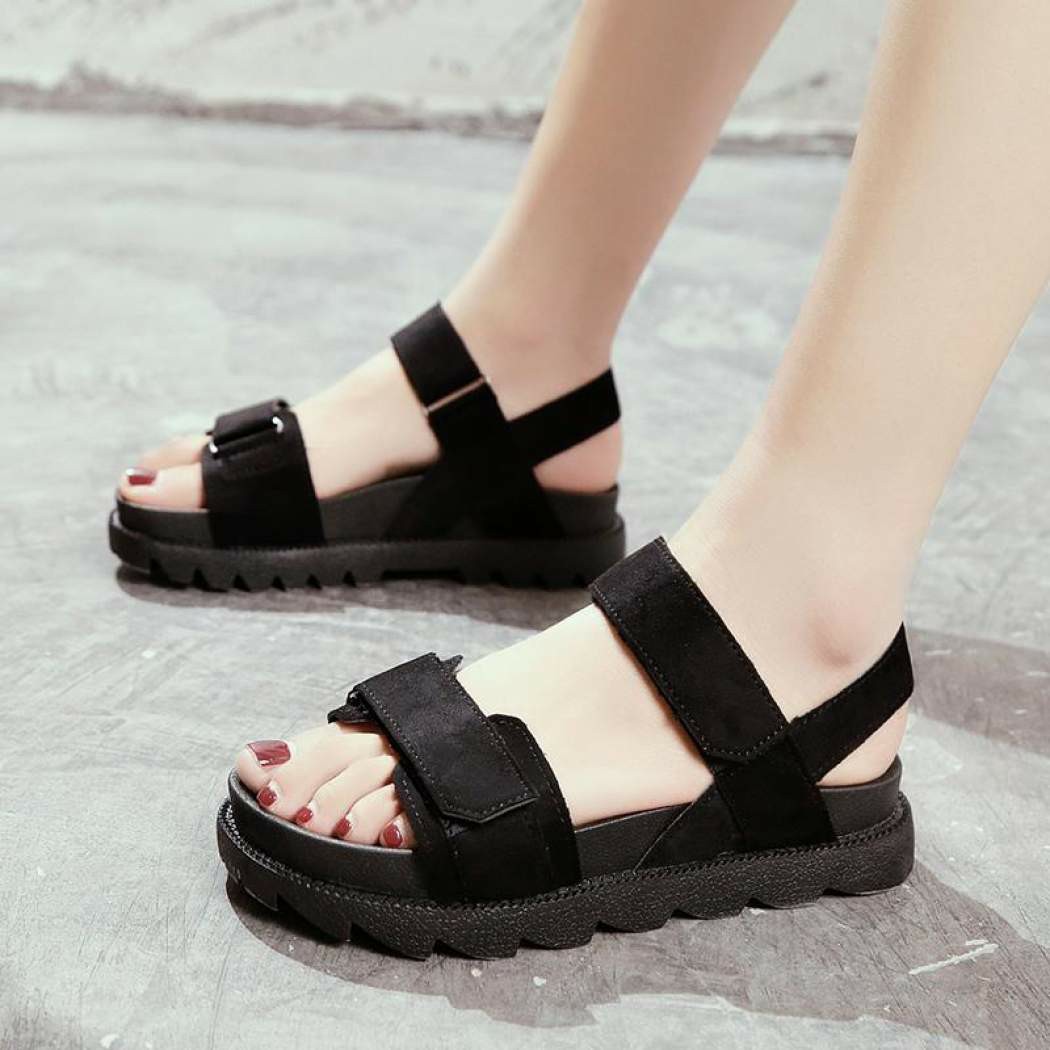 Korean on sale muffin sandals