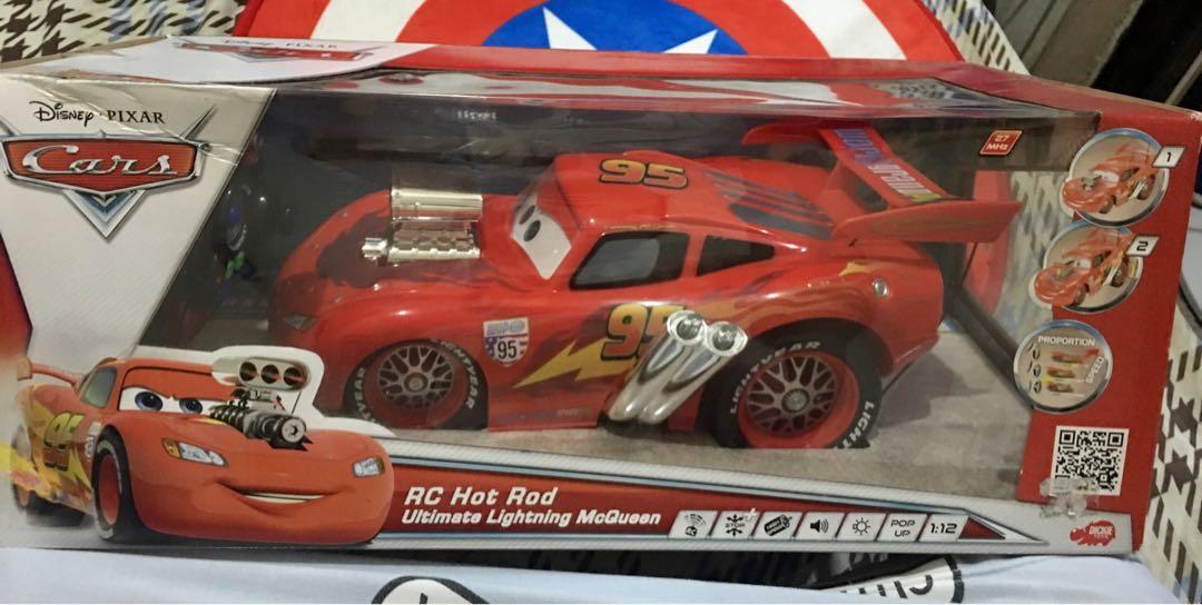 Lightning Mcqueen Remote Control (Category: Remote Control Toys) located in Quezon City. Submitted by playboxcollection (Listing ID 242168469, Image 1). Description: 📌Removed Batteries 📌In very good condition 📌Back in box 📌Fixed Price ⛔ Attention to our beloved customers and followers this is for your awareness. We don't have other online shops. We don't have Facebook, Shopee, nor Lazada. Transaction beyond this account is not related/connect