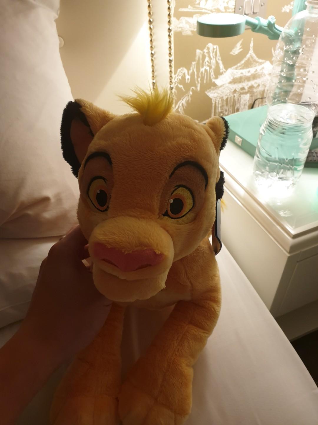 simba plush animal