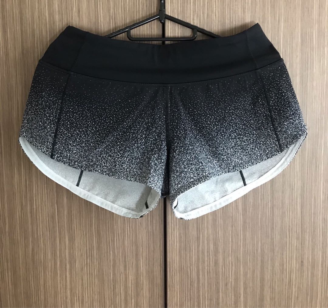 Lululemon Shorts in Black \u0026 White Ombré 