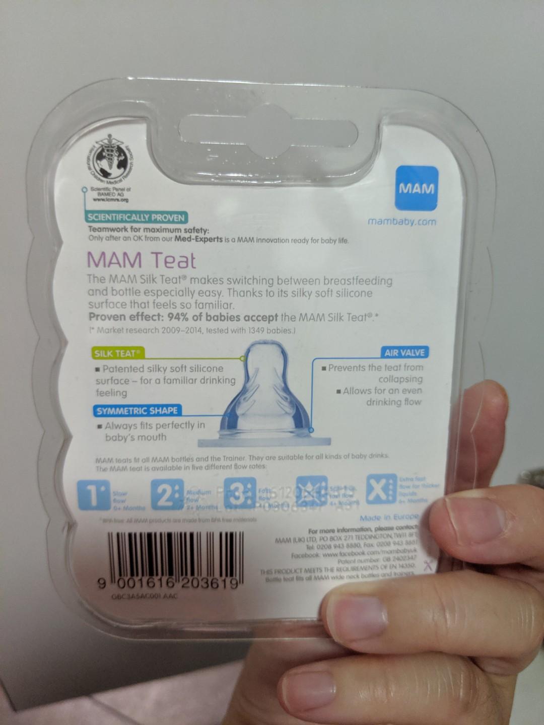 mam size 3 teats too fast