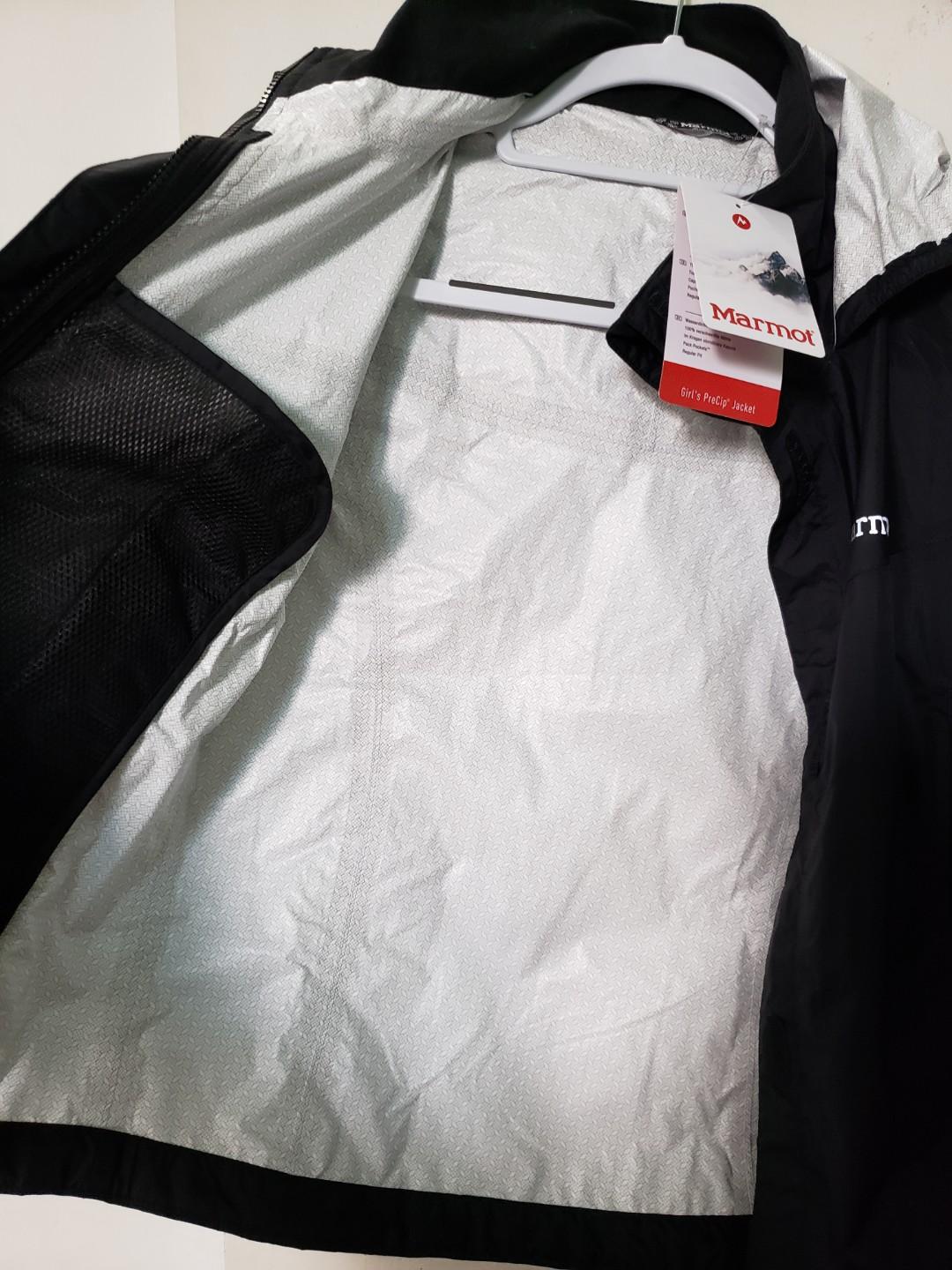 Marmot Girl's PreCip Jacket black Small (Category: Coats, Jackets and Outerwear) located in Quezon City. Submitted by urthriftstop (Listing ID 242224657, Image 3). Description: brand new w tag fresh from the US and not from ukay. 100% waterproof Super light weight and packable. Size: S (perfect for kids & small female) size info on pic Color: black Rfs: does not fit FEATURES OF THE MARMOT GIRL'S PRECIP JACKET Marmot NanoPro waterproof/Breathable1