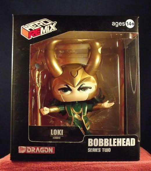 Marvel Avengers Age Of Ultron Loki Hero Remix Bobble Head Toys Games Toys On Carousell