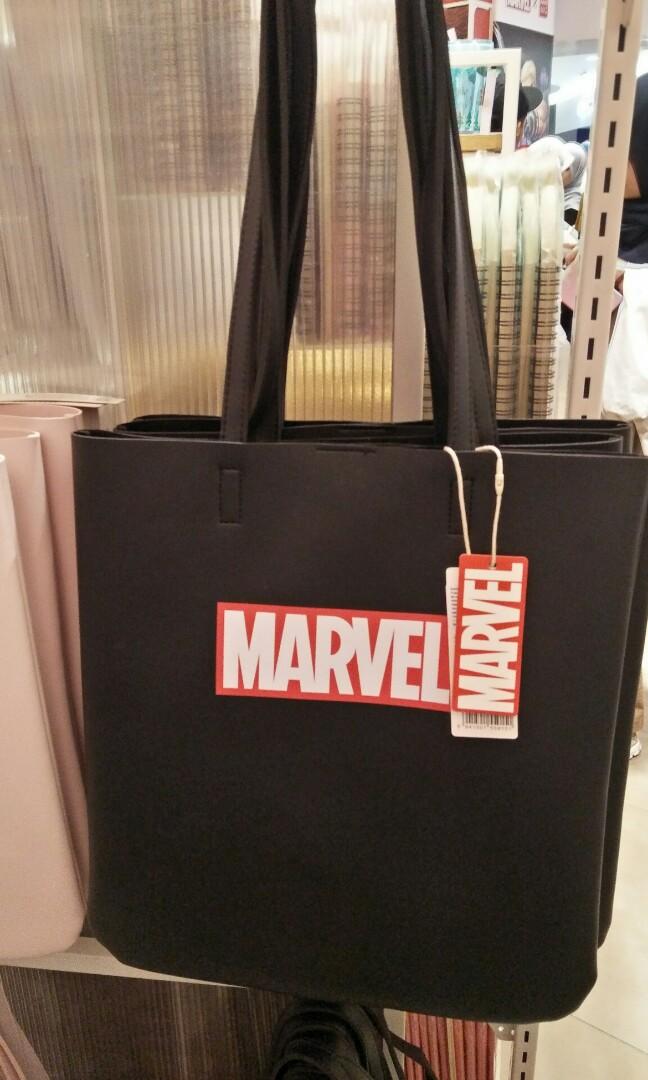 Jual Miniso Official Marvel Avengers Tote Bag Wanita di Seller Berkah Abadi  Store - Cibubur, Kota Jakarta Timur