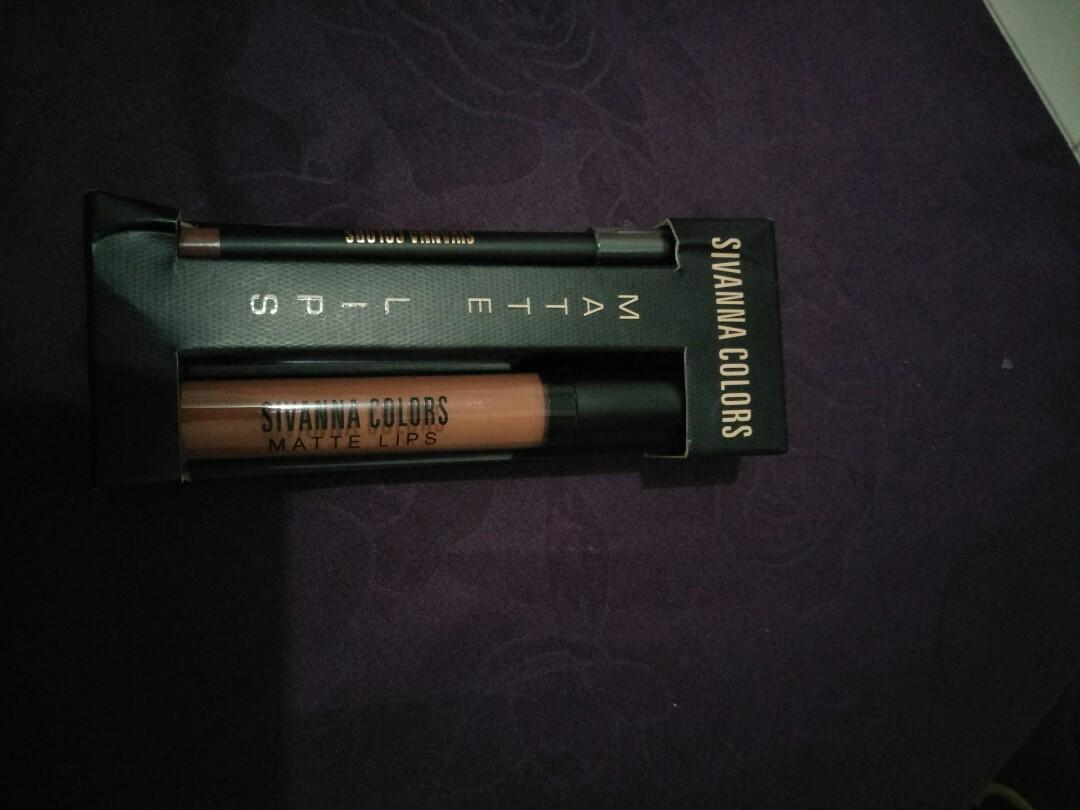 Matte lips from sivanna, Kesehatan & Kecantikan, Rias Wajah di Carousell