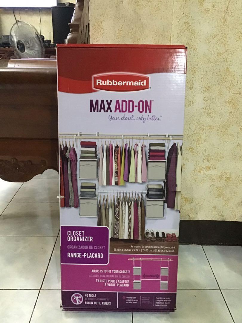 Max Add On Closet Organizer On Carousell
