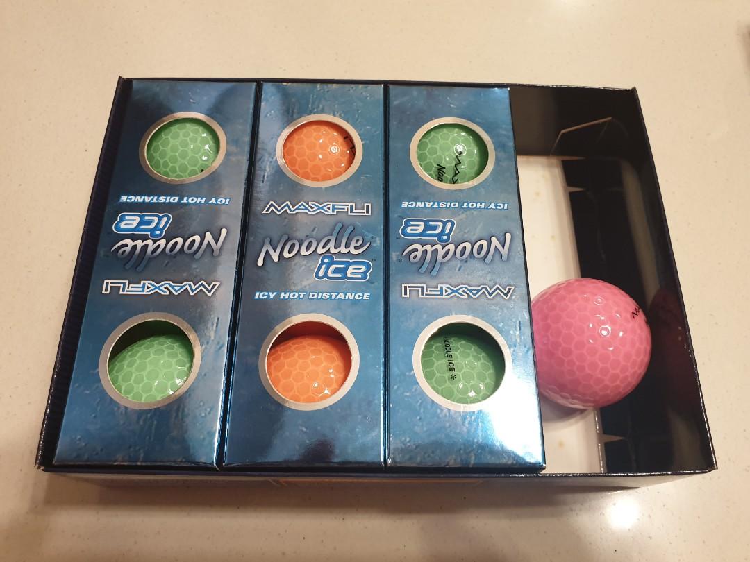 Maxfli Noodle Ice Golf Balls (new), Sports Equipment, Sports & Games