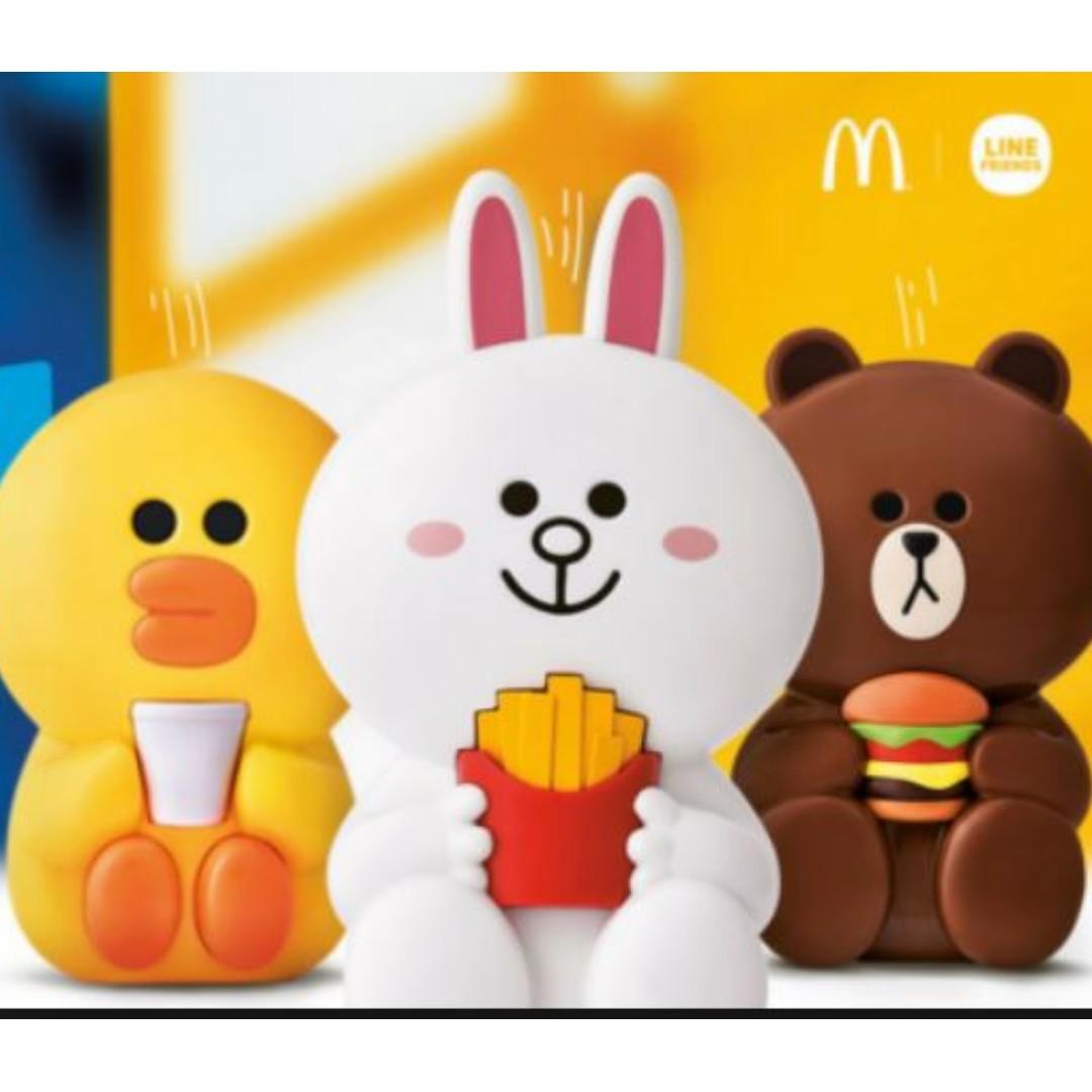 McDonald’s x LINE FRIENDS Handheld Fans, Mobile Phones & Gadgets ...
