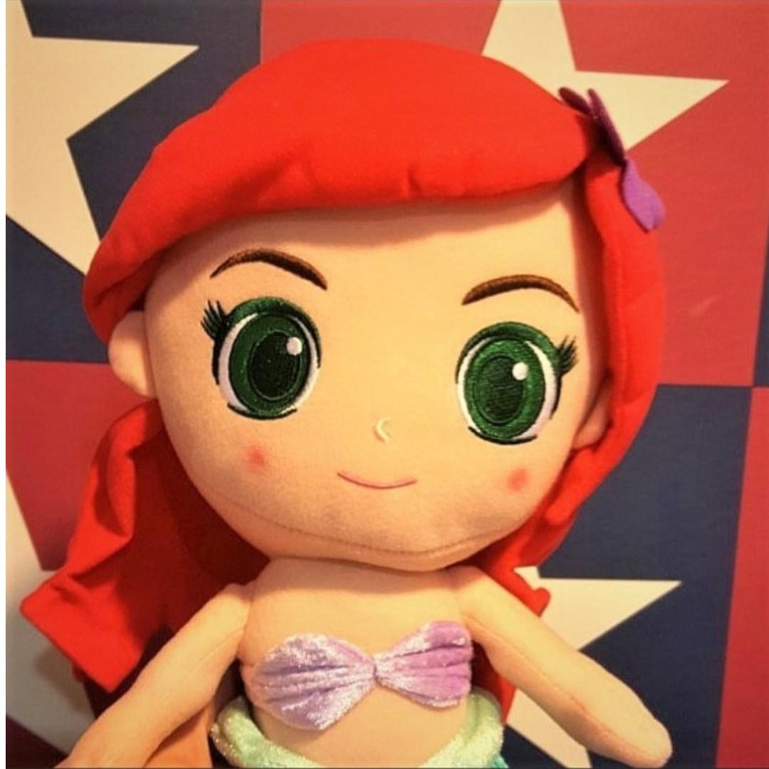 little mermaid plush characters