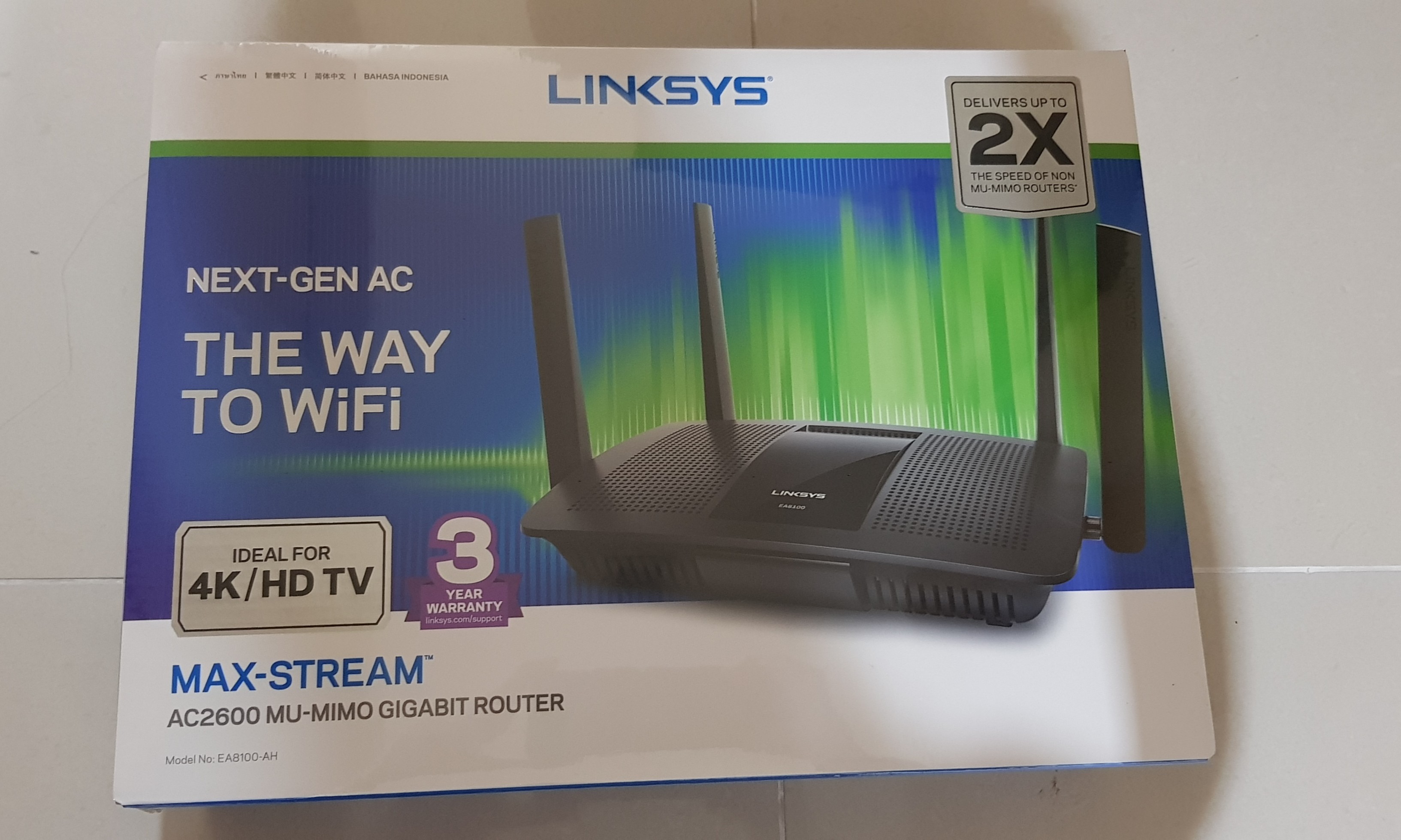 New Router Linksys AC2600, Computers & Tech, Parts & Accessories