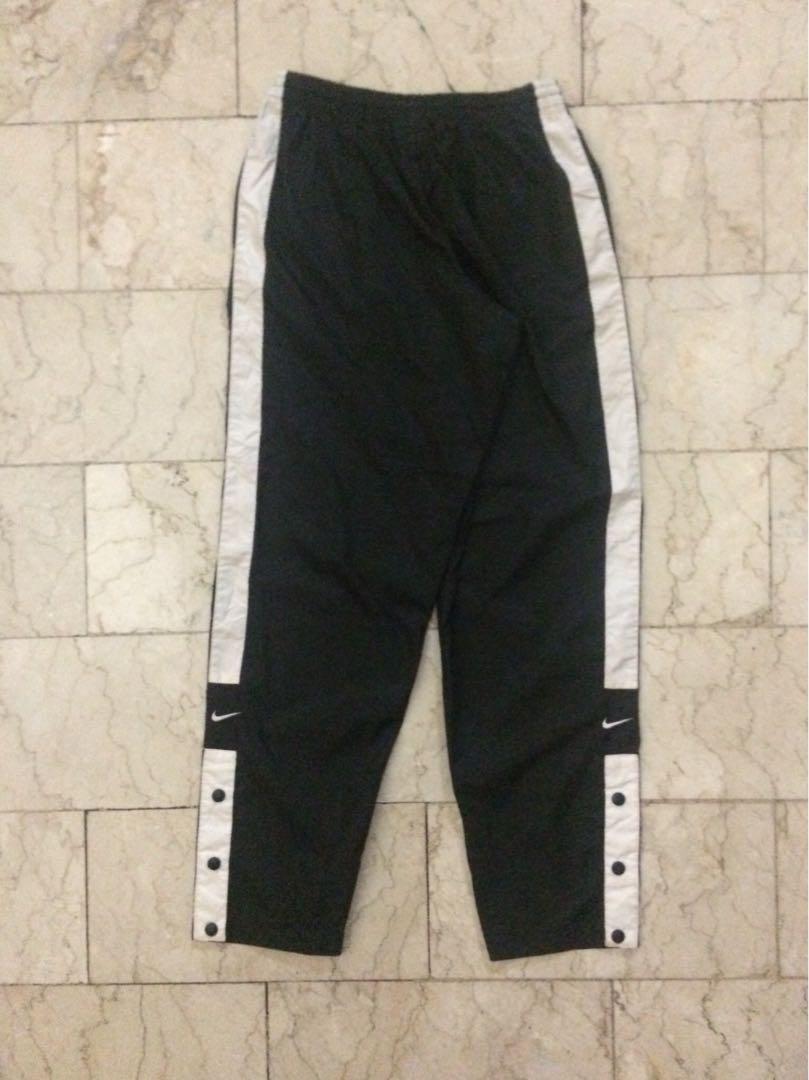 vintage nike tear away pants