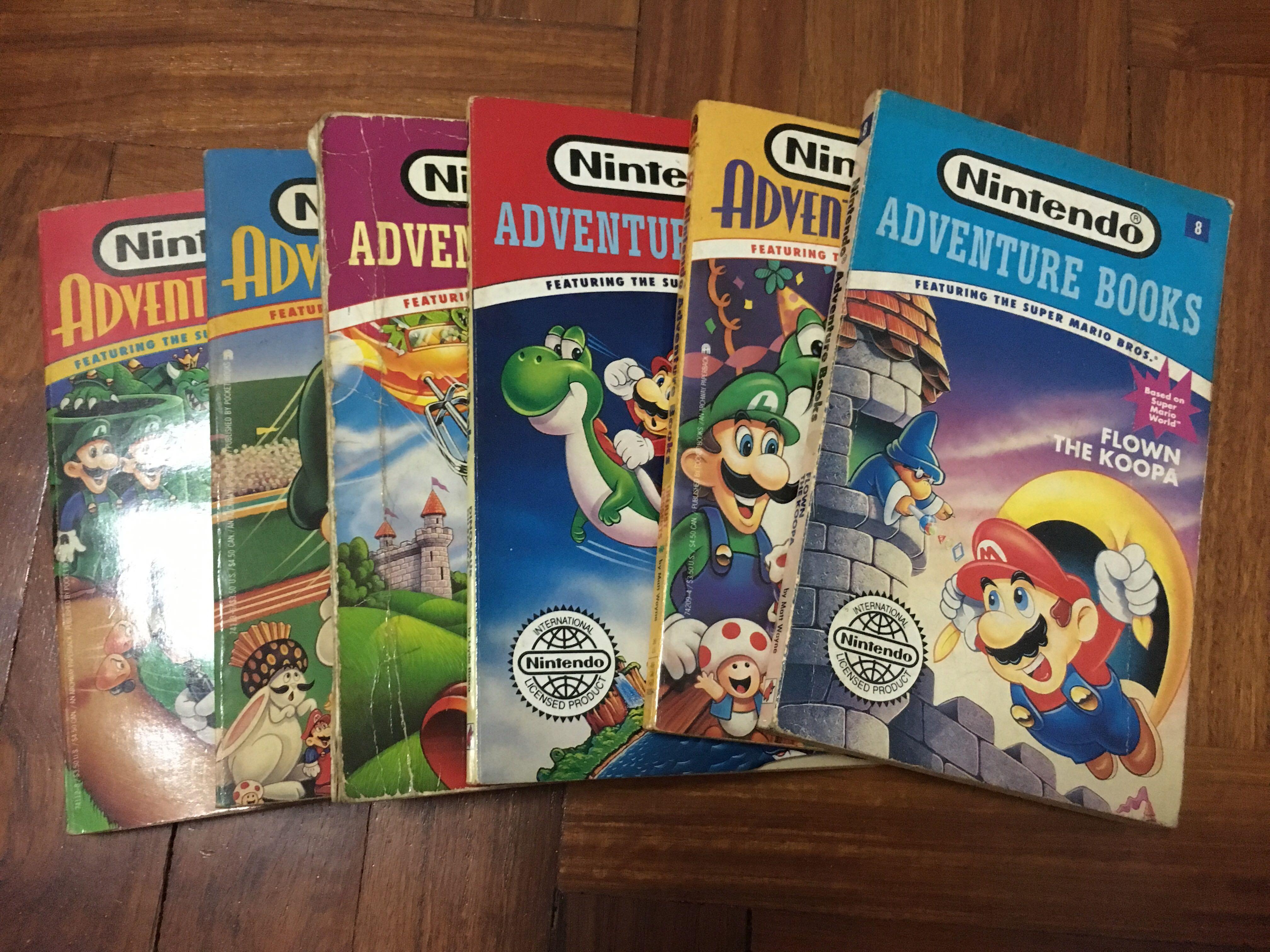 Nintendo Adventure Books - Super Mario Bros game books, choose your own ...