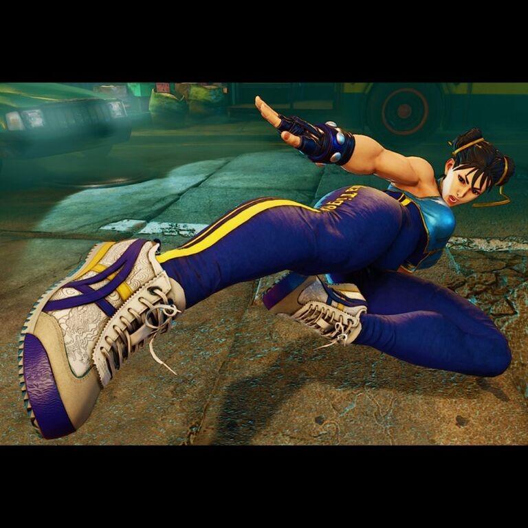 Onitsuka Tiger Collaboration Special Chun Li Skin Download Code Toys Games Video Gaming In Game Products On Carousell - chun li roblox code get 200 robux