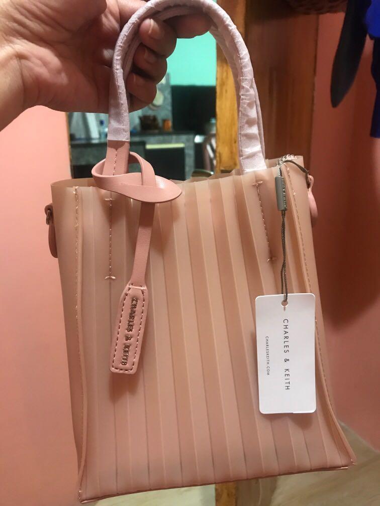 Original charles and keith jelly bag Women s Fashion Bags